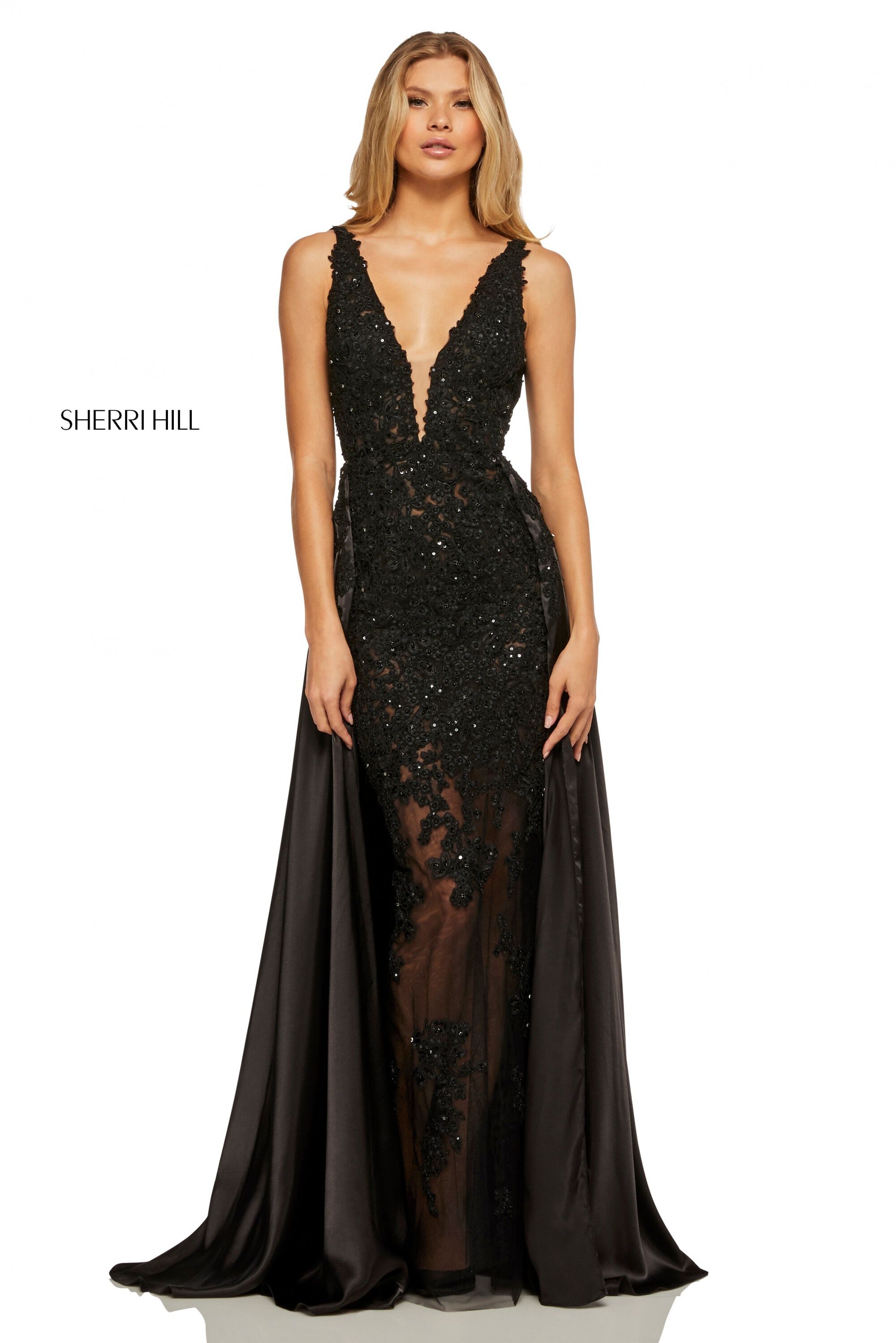 sherri hill black dress
